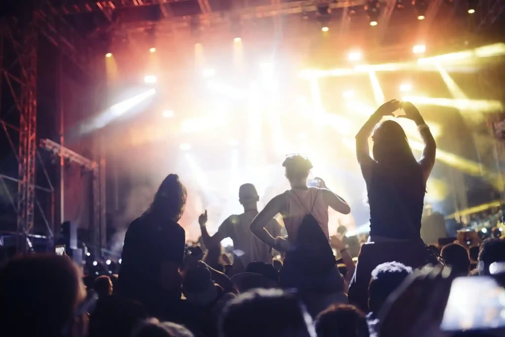 How can I find local live music shows near me?